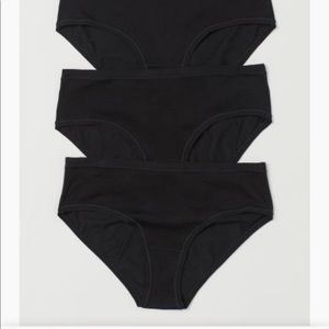 H&M 2 !!! Cotton Hipster Briefs New